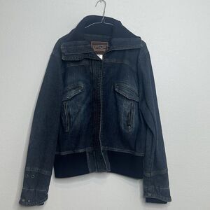 Cripple Creek Ranchwear Denim Jacket‎ Womens Sz XXL  Outdoor Western Rodeo Chore